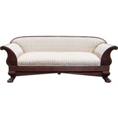 Seltenes 1830er Westindien Sofa