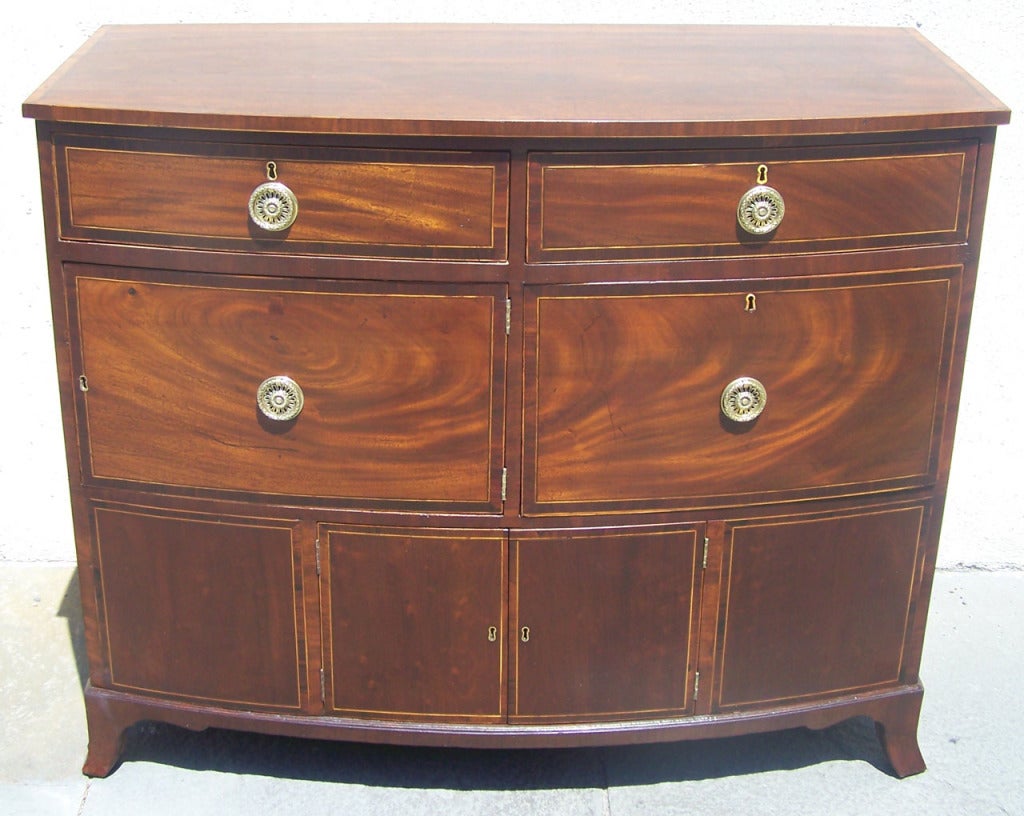 Rare 1800s Mahogany Server