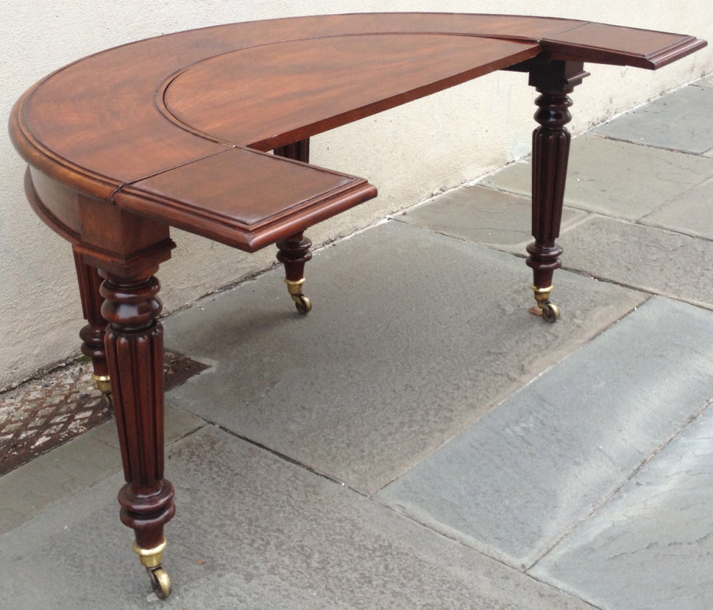 Early 19th century English Social Table/Hunt Table 6