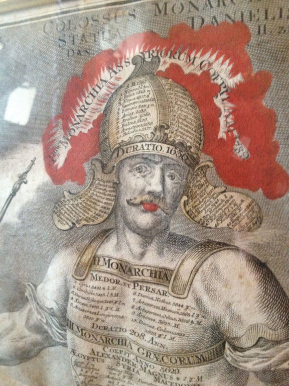 Ein Paar Gravuren „Allegorien und europäische Monarchen“ aus dem 18. Jahrhundert (Deutsch) im Angebot