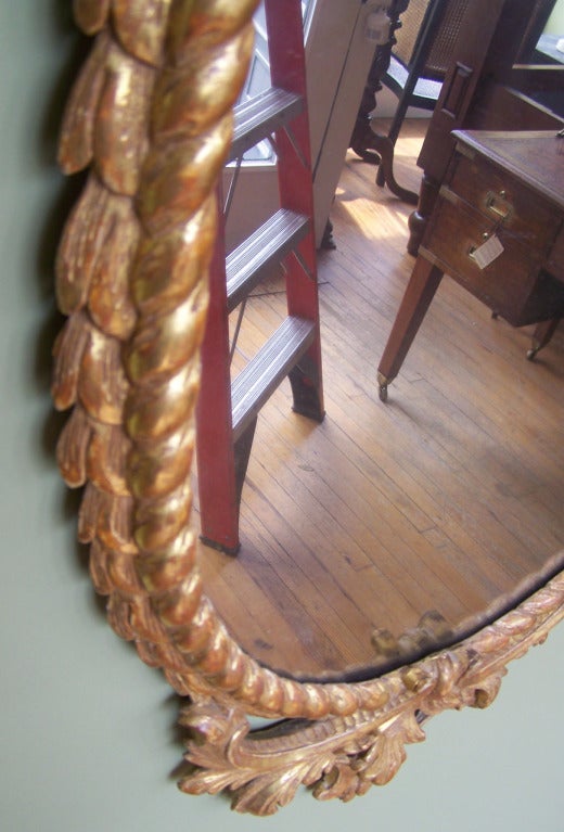 18th Century and Earlier Beautiful Late 18th century English Mirror