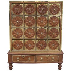 19th C East Indies Regency Campaign Apothecary Cabinet or Chest 3