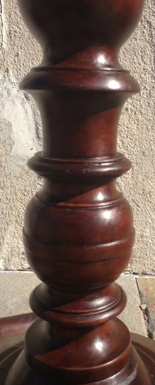 Pair of Early 19th Century Jamaican Regency Mahogany Occasional Tables In Good Condition For Sale In Charleston, SC