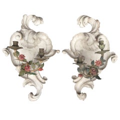 Pair of Late 18th Century Sconces