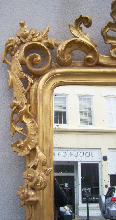 Pair of Monumental Mid 19th century Italian Mirrors