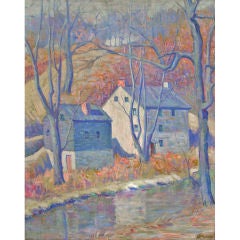 New Hope School - Oil on Canvas