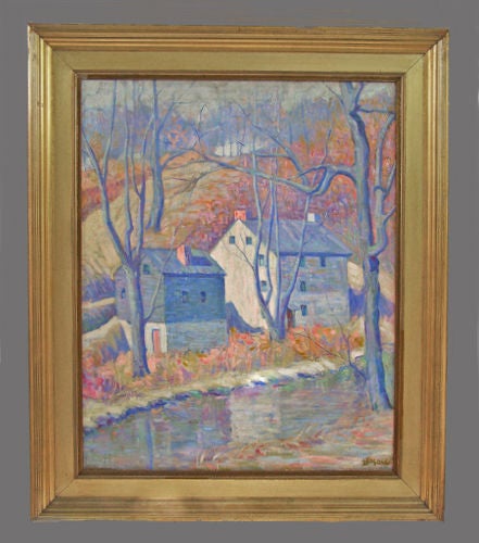 New Hope School - Oil on Canvas