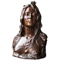 Tiffany Bronze Bust