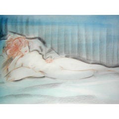 "Reclining Nude" signed Dolice