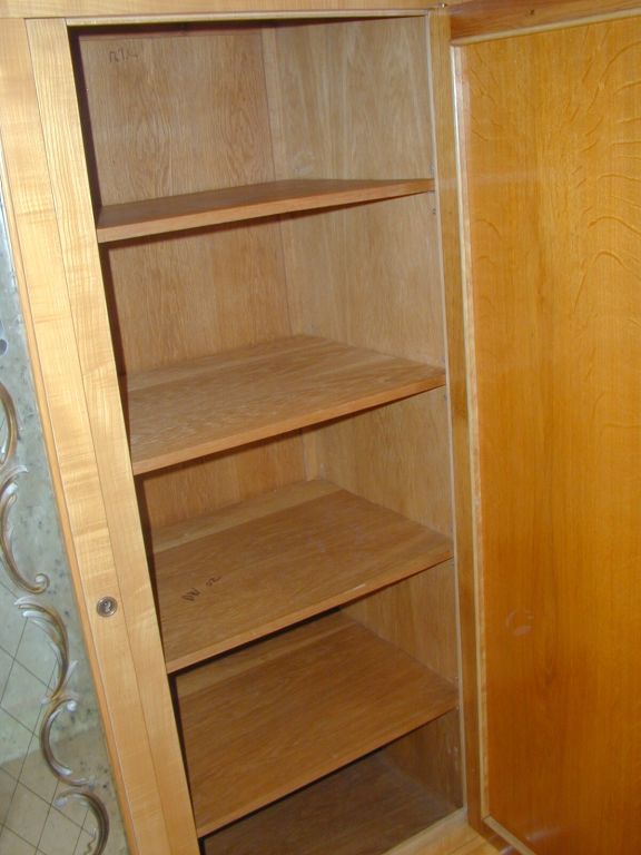 Phenomenal Three Door Eglomise Cabinet