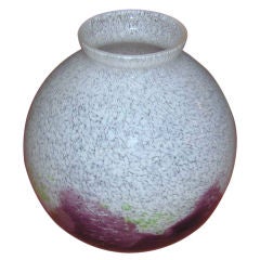 Vase by Delatte