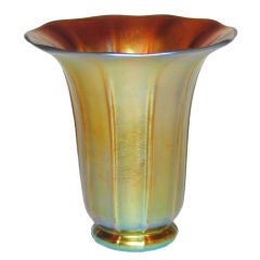 Steuben Aurene Vase