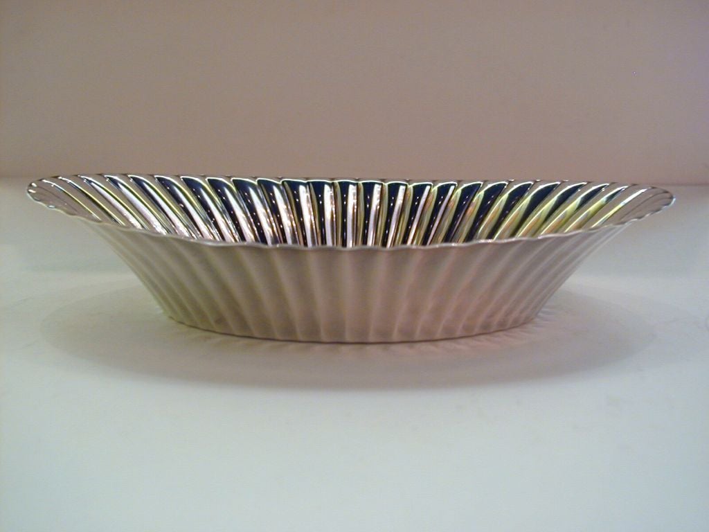 20th Century Fluted Sterling Bowl by Reed & Barton