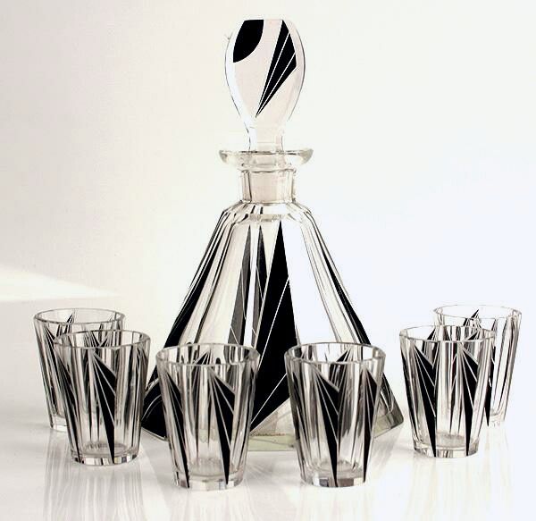 Karl Palda  Art Deco Cordial Set
