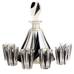 Karl Palda  Art Deco Cordial Set