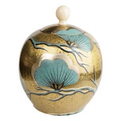 Art Deco WMF Enameled Vase