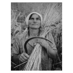 "Peasant Woman with Sickle"