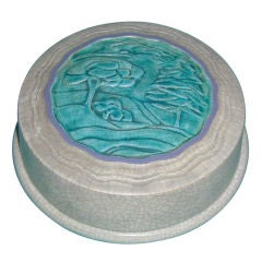 Art Deco Ceramic Box