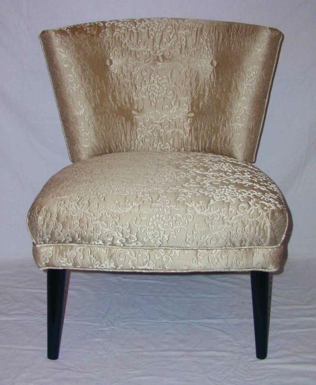 French Pair of Slipper Chairs For Sale