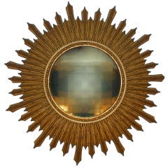 Sunburst Bull's-Eye Mirror
