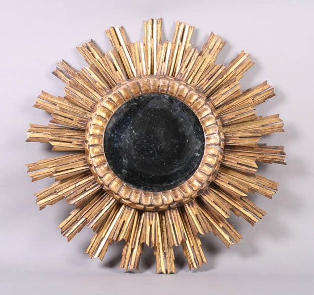 Giltwood Sunburst Mirror