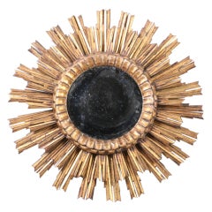 Giltwood Sunburst Mirror