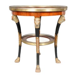 House of Jansen Regency Style Gueridon