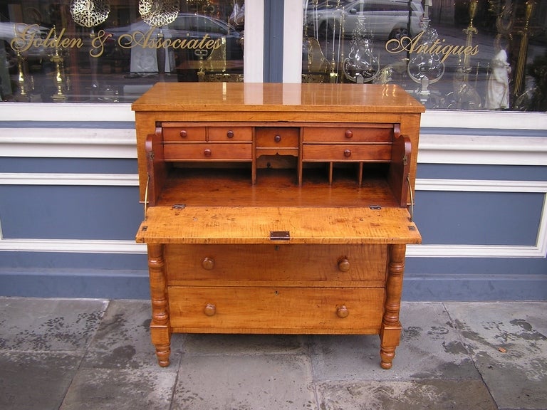 curly maple dresser