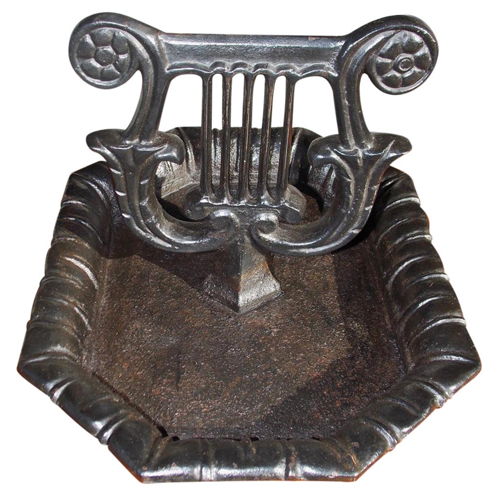 Antique Cast Iron Boot Scrape 6 For Sale on 1stDibs cast iron cat