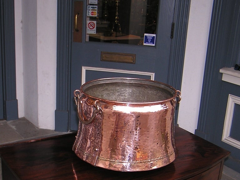English Copper Coal Hod