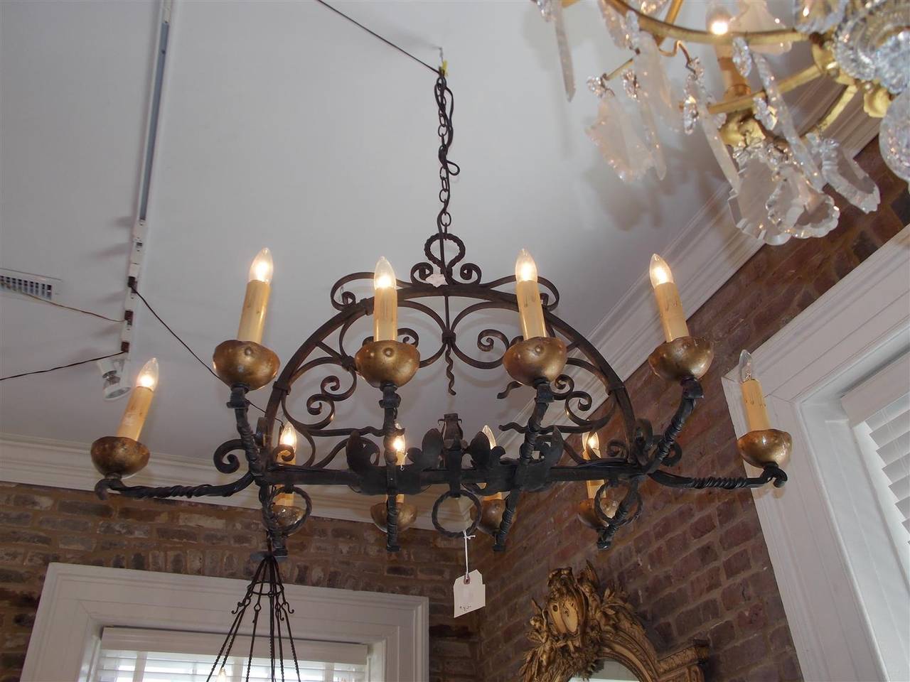 elongated chandeliers