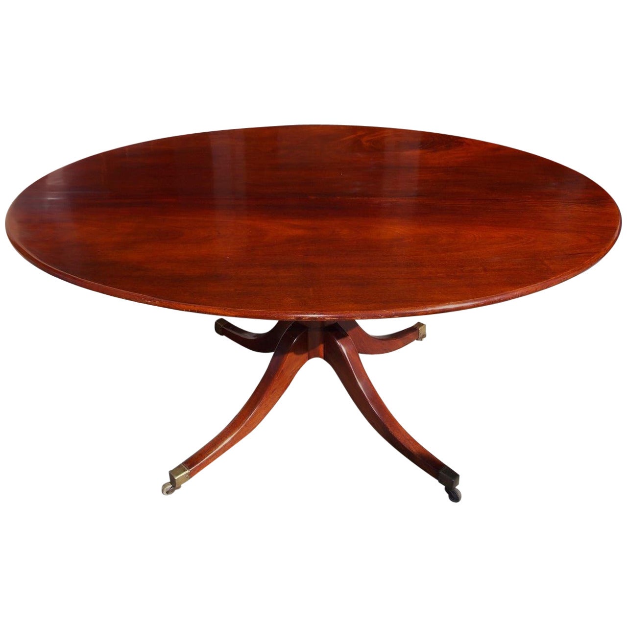 English Regency Mahogany Breakfast Table. Circa 1790