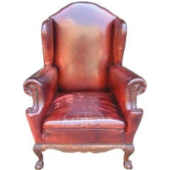 English Wingback Chair 6