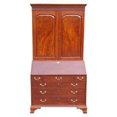 Arts And Crafts Secretaire Fall Front Leaded Glass Doors Arts And Crafts Secretaire Fall Front Leaded Glass Doors