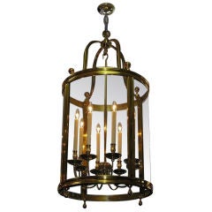 American Brass Hanging Lantern