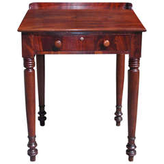 American Sheraton Mahogany Plantation Desk. Circa 1820 1