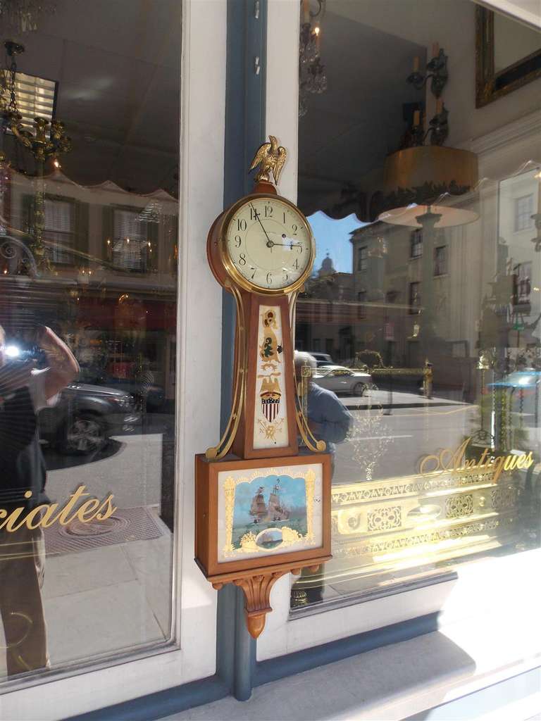 waltham banjo clock