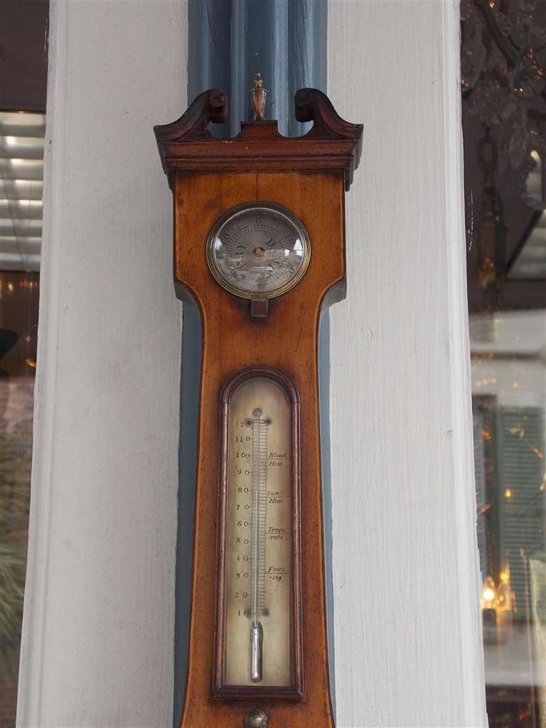18th century old thermometer