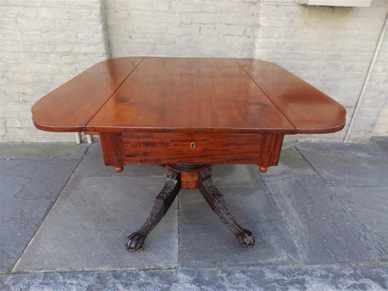 American Mahogany Ebonized Breakfast Table ( Philadelphia ) 1