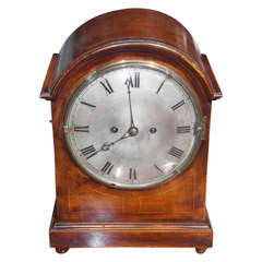 English Mahogany Mantle Clock. Circa 1840 2