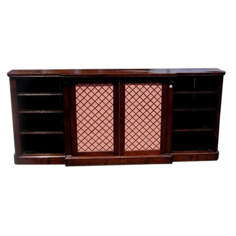 English Rosewood Console