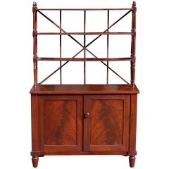 English Regency Mahogany Bookcase 4