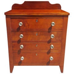 American Cherry Diminutive Chest of Drawers, Circa 1810 8