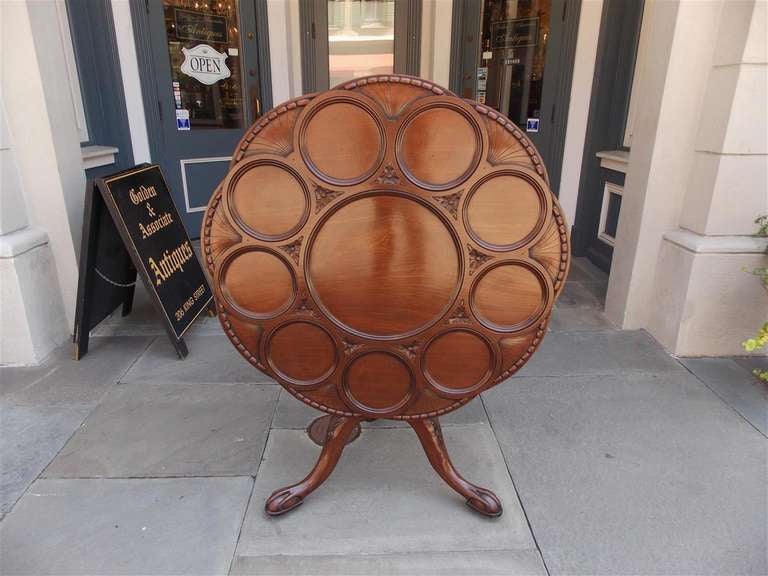 Jamaican Mahogany Dessert Table