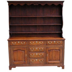 Antique English Oak Welch Dresser