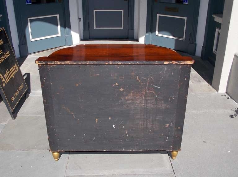 Italian Rosewood and Gilt Console For Sale 6