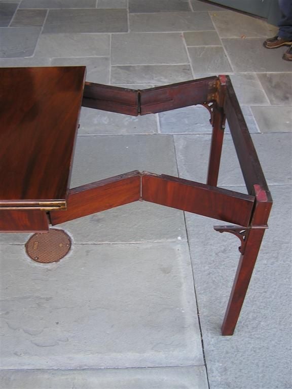 English Chippendale Mahogany Constantine Action Game Table . Circa 1770 For Sale 4