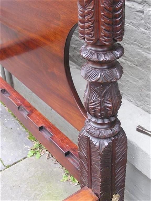 Caribbean Mahogany Four Poster Bed 6