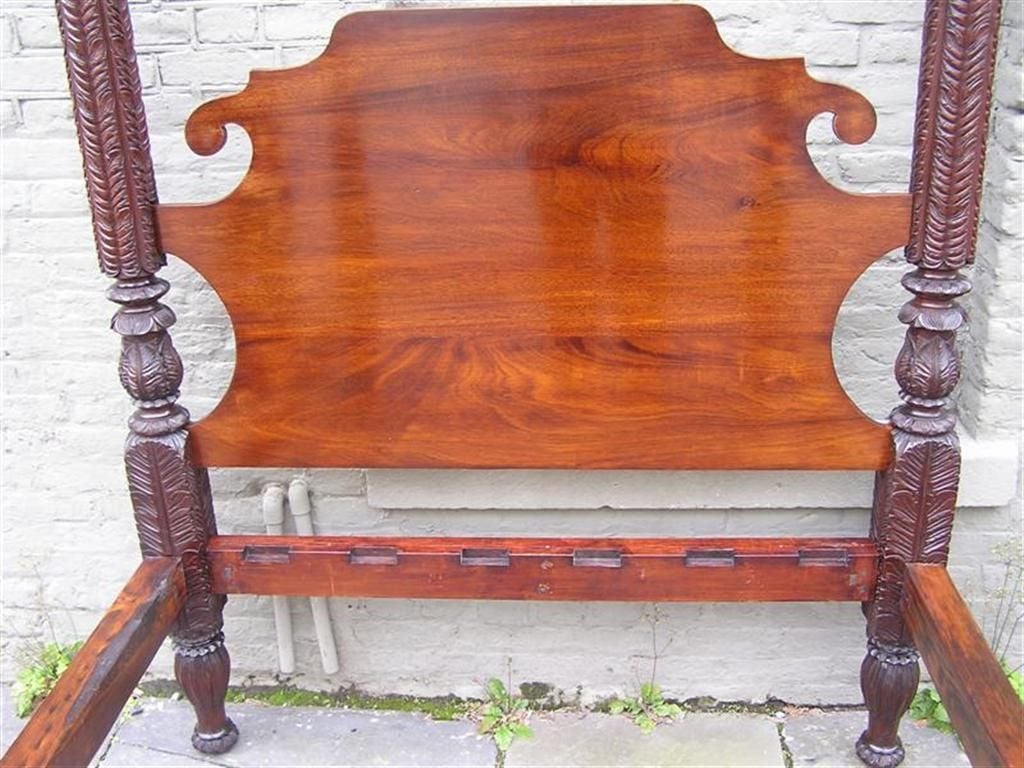 Caribbean Mahogany Four Poster Bed 2