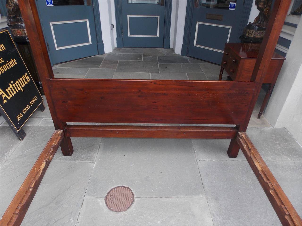 English Chippendale Mahogany Four-Poster Bed, Circa 1770 In Excellent Condition For Sale In Hollywood, SC